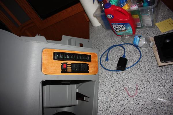 Threw the cig lighter away and made a power center, with a usb hub, inverter for charging phone, pad and anything else.